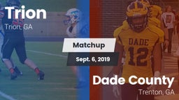 Matchup: Trion vs. Dade County  2019