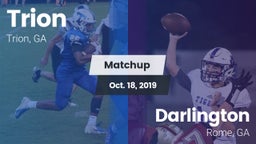 Matchup: Trion vs. Darlington  2019