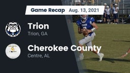 Recap: Trion  vs. Cherokee County  2021