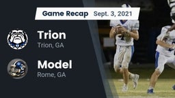 Recap: Trion  vs. Model  2021