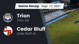 Recap: Trion  vs. Cedar Bluff  2021