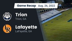 Recap: Trion  vs. Lafayette  2022