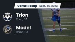 Recap: Trion  vs. Model  2022