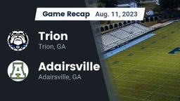 Recap: Trion  vs. Adairsville  2023
