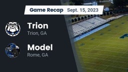 Recap: Trion  vs. Model  2023