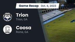 Recap: Trion  vs. Coosa  2023