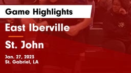 East Iberville   vs St. John  Game Highlights - Jan. 27, 2023