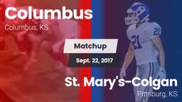 Matchup: Columbus vs. St. Mary's-Colgan  2017