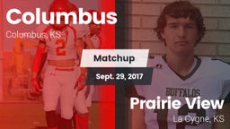 Matchup: Columbus vs. Prairie View  2017