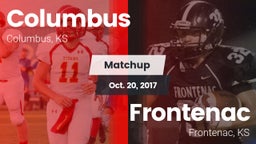 Matchup: Columbus vs. Frontenac  2017
