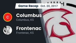 Recap: Columbus  vs. Frontenac  2017
