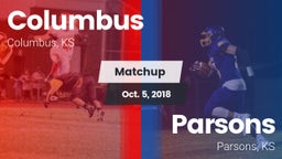 Matchup: Columbus vs. Parsons  2018