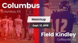 Matchup: Columbus vs. Field Kindley  2019