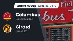 Recap: Columbus  vs. Girard  2019