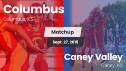 Matchup: Columbus vs. Caney Valley  2019