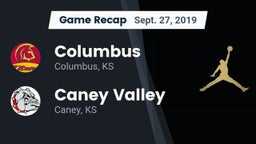 Recap: Columbus  vs. Caney Valley  2019