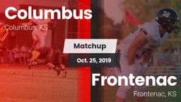Matchup: Columbus vs. Frontenac  2019