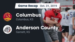 Recap: Columbus  vs. Anderson County  2019
