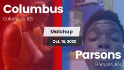 Matchup: Columbus vs. Parsons  2020