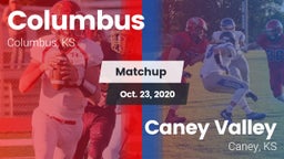 Matchup: Columbus vs. Caney Valley  2020