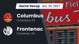 Recap: Columbus  vs. Frontenac  2021