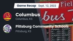 Recap: Columbus  vs. Pittsburg Community Schools 2022