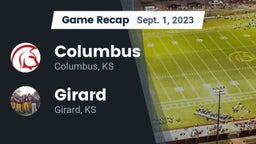 Recap: Columbus  vs. Girard  2023