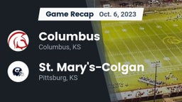 Recap: Columbus  vs. St. Mary's-Colgan  2023