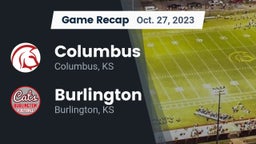 Recap: Columbus  vs. Burlington  2023
