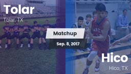 Matchup: Tolar vs. Hico  2017