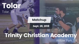 Matchup: Tolar vs. Trinity Christian Academy 2018