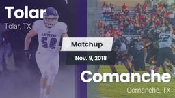 Matchup: Tolar vs. Comanche  2018