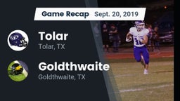 Recap: Tolar  vs. Goldthwaite  2019