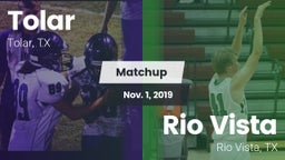 Matchup: Tolar vs. Rio Vista  2019