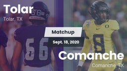 Matchup: Tolar vs. Comanche  2020