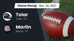 Recap: Tolar  vs. Marlin  2021