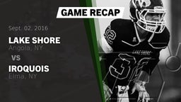 Recap: Lake Shore  vs. Iroquois  2016