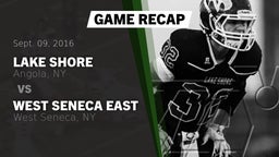 Recap: Lake Shore  vs. West Seneca East  2016