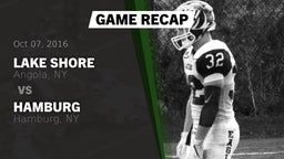 Recap: Lake Shore  vs. Hamburg  2016