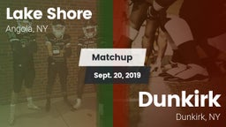 Matchup: Lake Shore vs. Dunkirk  2019