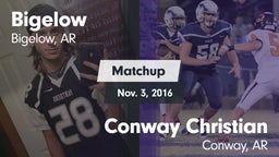 Matchup: Bigelow vs. Conway Christian  2016