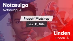 Matchup: Notasulga vs. Linden  2016