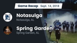 Recap: Notasulga  vs. Spring Garden  2018