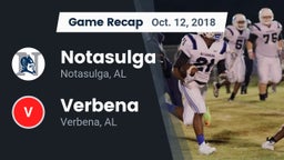 Recap: Notasulga  vs. Verbena  2018