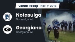 Recap: Notasulga  vs. Georgiana  2018