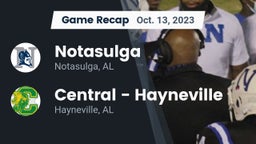 Recap: Notasulga  vs. Central  - Hayneville 2023