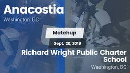 Matchup: Anacostia vs. Richard Wright Public Charter School 2019