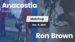 Matchup: Anacostia vs. Ron Brown 2019