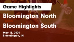 Bloomington North  vs Bloomington South  Game Highlights - May 13, 2024