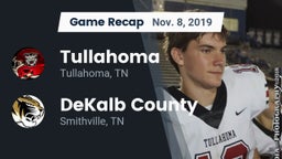 Recap: Tullahoma  vs. DeKalb County  2019